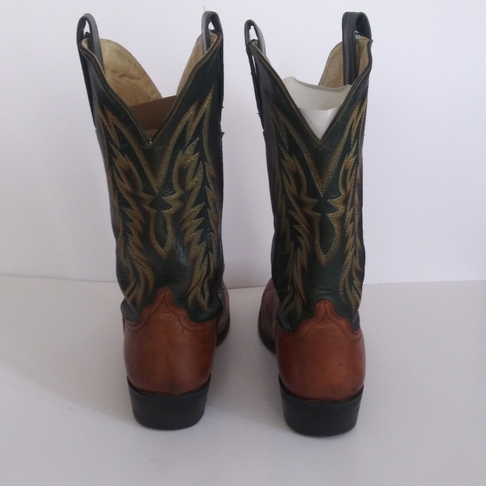 Ariat cat's paw ats equipped leather cowboy boots - Picture 4 of 8